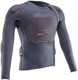 Leatt 3df Airfit Lite Evo Jr Beschermend Jersey Met Lange Mouwen Grijs S-M Kinderen