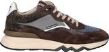 Floris van Bommel DE ZAGER 05.26 Lage sneakers Heren Bruin Leer/Textiel Maat 42.5