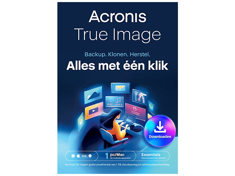Acronis True Image Essentials 1 Pc Of Mac