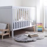 Sheepskin House Baby Schapenvacht Kortharig Zeeland Ca. 80x50 cm Lichtgrijs