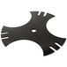 Craftsman CMXGZAM105017 Tri-Arc Blade, Zwart