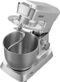 Vevor Multifunctionele elektrische keukenmachine 1300 W met roestvrijstalen kom (4,3 L) en mengkom (1,5 L), deegmixer met 6+P snelheden, deeghaak, garde en klopper.