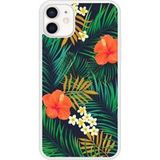 iPhone 12 Tropical Bedrukt Siliconen Hoesje