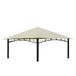 Merkloos / Sans marque Groen Paviljoen Dakhoes 3x3m - Waterdicht en UV-bestendig