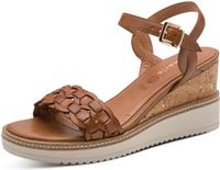 Tamaris - Dames - Plateau sandalen - Bruin - Maat 40