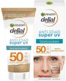 Zonnebrand Garnier Zonnebrand crème Super UV Anti-Aging Spf 50 (50 ml)