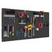 Simon Rack Gereedschapsorganizer voor aan de Muur met 25 Accessoires, Metaal, 400x1200x35 mm, Antraciet – Simonwork