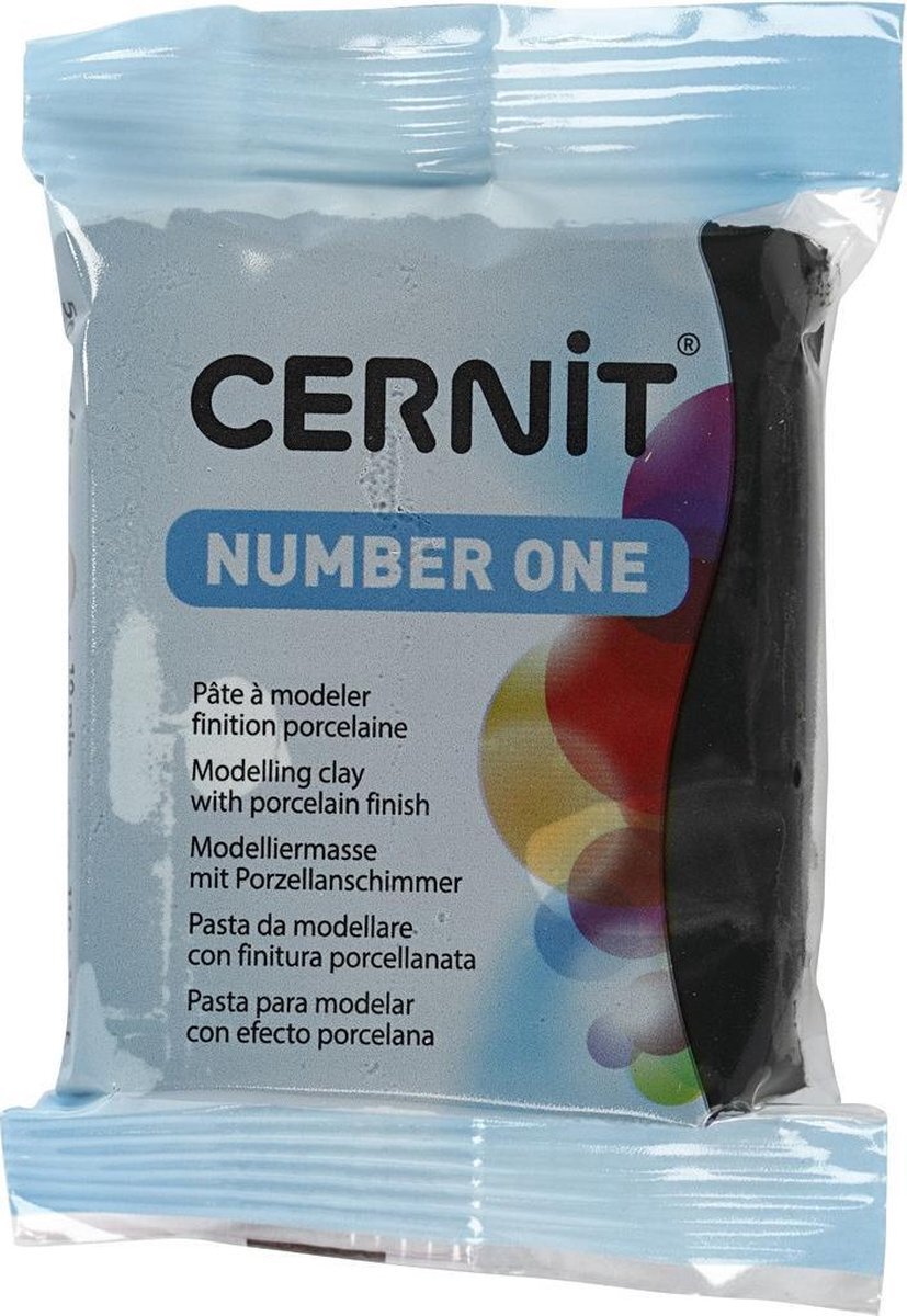 Cernit Modelleerklei 56 Gram Zwart (100)