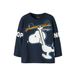 NAME IT MINI Snoopy longsleeve - donkerblauw