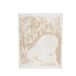 Moomin Arabia Plaid en coton Moomin 130x170 cm Beige