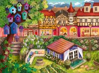 Erwachsenenpuzzle Ravensburger Erwachsenenpuzzle 500 Teile - Kleinstadtidylle