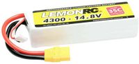 LemonRC LiPo accupack 14.8 V 4300 mAh Aantal cellen: 4 35 C Softcase XT90