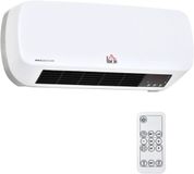 HOMCOM Wandverwarming ABS 45x18,6x11,5cm Wit