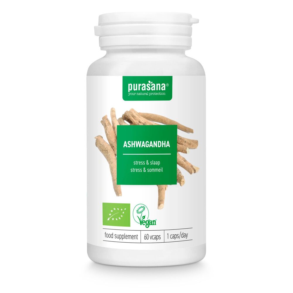 Purasana Ashwagandha Biologisch Capsules