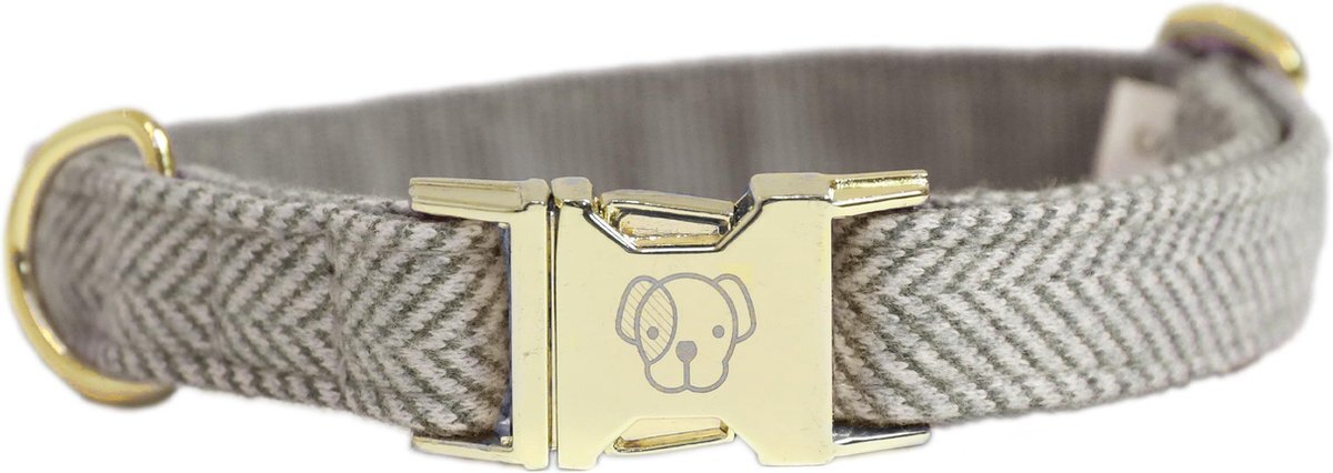 Kentucky Dogwear Hondenhalsband Wol - Beige XS 25-38cm beige