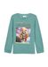 s.Oliver Shirt roestbruin / petrol / lila / zwart