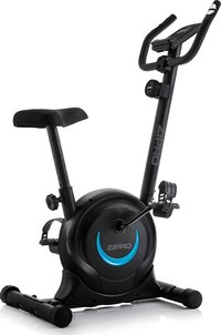 ZIPRO One S Hometrainer Magnetische Fiets, Hartslagsensoren, Gemakkelijk te transporteren, Homegym, Zwart en Blauw
