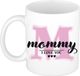 Bellatio Decorations Moederdag cadeau koffiemok - Mommy I Love You - roze - 300 ml