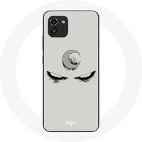 Maniacase Hoesje voor Samsung Galaxy A03 Moon Knight Batman Seizoen 1 Boze Ogen