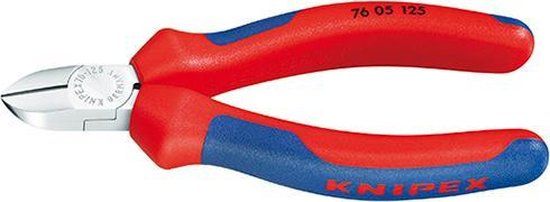 Knipex 76 05 125 Zijsnijtang met facet 125mm