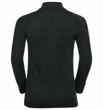 Odlo Active Warm Col 1/2 Zip Lange Mouwen Thermoshirt Kinderen - Zwart - Maat 140