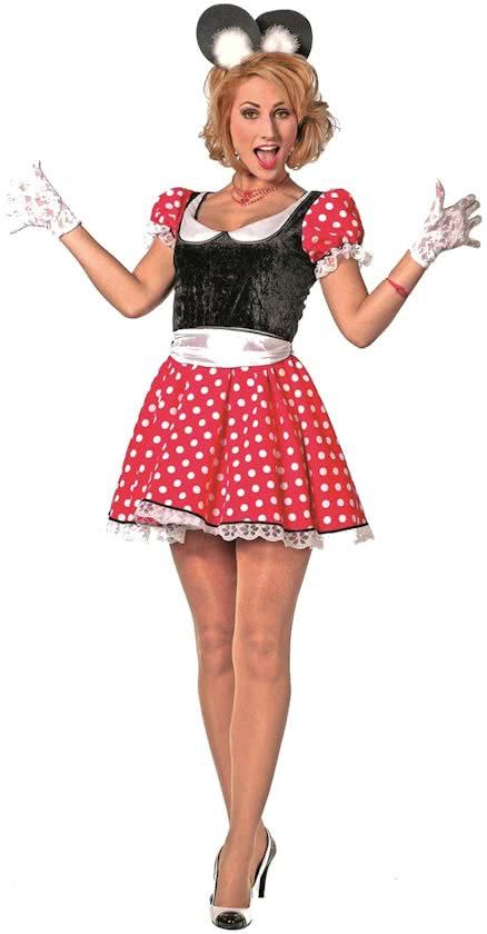 Feestbeest.nl Minnie modern Maat 46