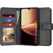 Techsuit Étui pour Xiaomi Redmi 17C 5G, Diary Book, Noir