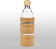 Lagoena Vitaalwater Drinkfles Lagoena Nature's Design - Glas - Kurk - Hout - 0.7L