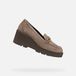 GEOX MIEREILLE Dames mocassins - TAUPE - Maat 38