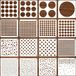 Allecto Plus Gabarits circulaires - Set de 16 pièces