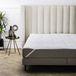 Swiss Nights Matelas surmatelas rafraîchissant en Tencel - 160x200 - Blanc