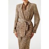 Guess by Marciano GUESS Amy Belted Blazer Charming Leopard Deg Maat: 38