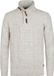 Petrol Industries Pull en maille côtelée pour homme Hamilton - Blanc - Taille XXL