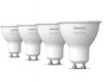 Philips Hue Voordeelpakket - GU10 - met 4 Spotjes - Warmwit Licht - Hue White