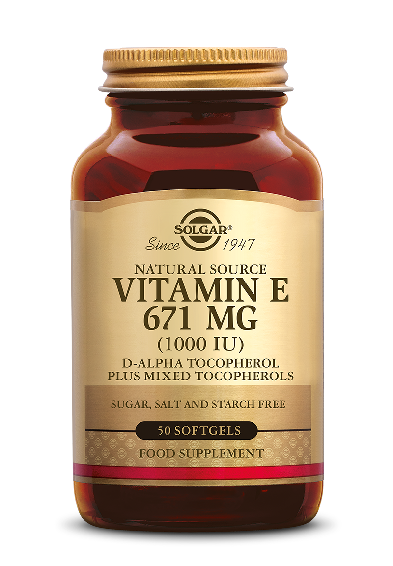 Solgar Vitamine E 671 mg/1000 IU Complex Softgel