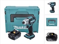 Makita DTS 141 F1J accuschroevendraaier 18 V 40 Nm 1/4" borstelloos + 1x oplaadbare accu 3.0 Ah + Makpac - zonder lader