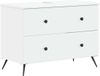 vidaXL Wastafelkabinet BREDA Wit 82 x 41 x 59 cm