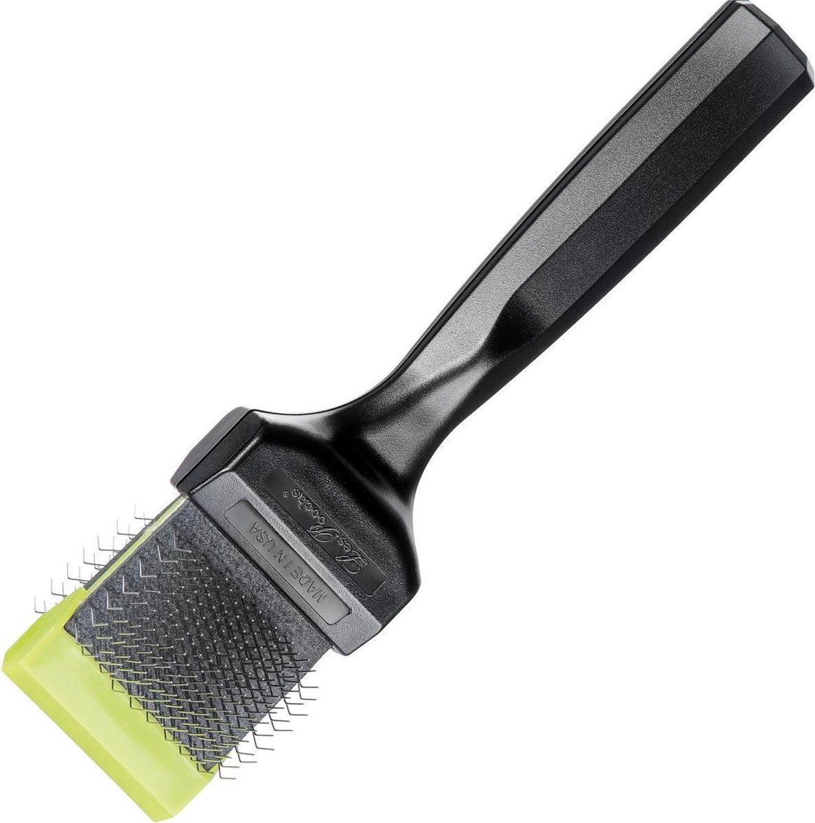 Les Poochs borstel groen enkel