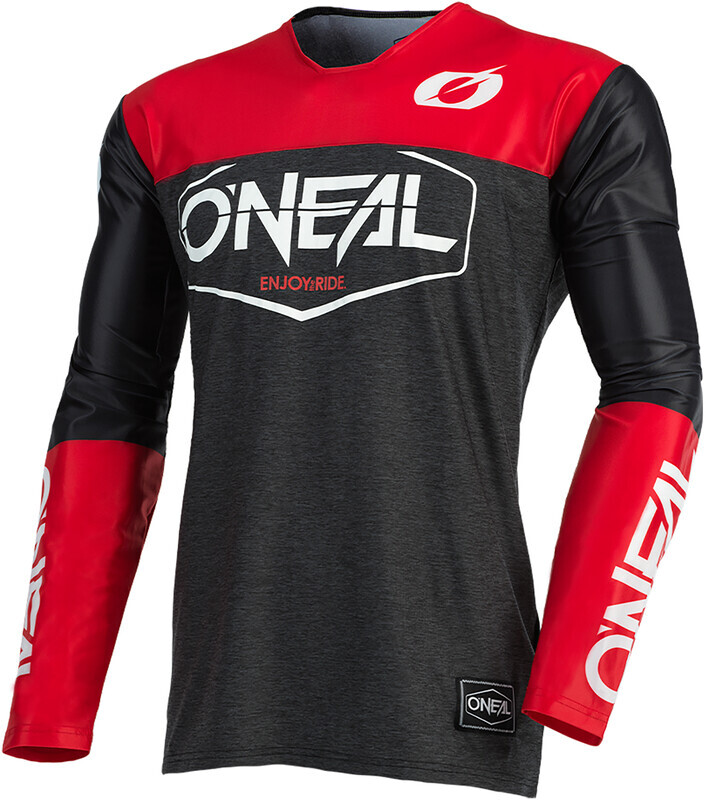 O'Neal Mayhem Jersey Crackle 91 Heren, hexx-black/red