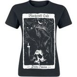 Blackcraft Cult - Dark Omen Tarot Tee Girlie - S tot XXL - voor Vrouwen - zwart