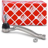 febi bilstein 106845 spoorstangeindstuk met borgmoer en contramoer, 1 stuk