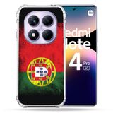 Cokitec Versterkte hoes voor Xiaomi Redmi Note 14 Pro 5G reizen Portugal vlag