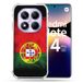 Cokitec Versterkte hoes voor Xiaomi Redmi Note 14 Pro 5G reizen Portugal vlag