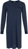 Pastunette Heren Nachthemd - Blue Draft - Katoen - Blauw - Maat XXL