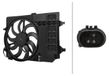 HELLA 8EW 366 420-591, ventilateur pour refroidissement moteur, ventilateur de refroidissement pour MINI Hatchback (R50, R53), radiateur d'eau, diamètre 398mm