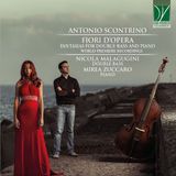 Sonic Rendezvous Da Vinci Classics Nicola Malagugini & Mirea Zuccaro - Scontrino: Fiori D’Opera (Fantasias For Double-Bass And Piano) (CD)