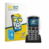 BROTECT Screenprotector 6 Stuks voor Artfone A400 Pro 4G Transparant