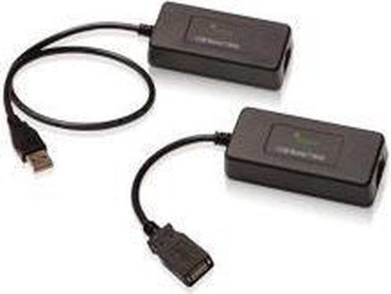 Icron USB Rover 1850 Netwerkzender & -ontvanger Zwart