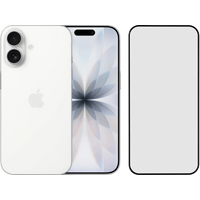 Apple iPhone 17 256GB Wit + BlueBuilt Screenprotector Glas