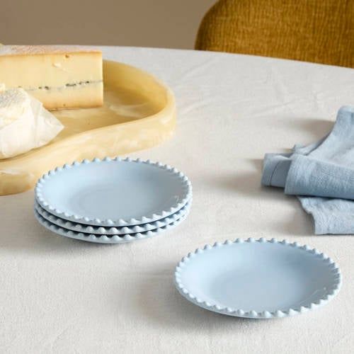 NOUS Living Perle gebaksbordje (Ø14,3 cm) (set van 4)